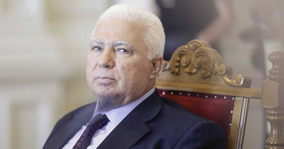 Petre Lăzăroiu, fost judecător CCR, în timpul unei intervenții televizate despre criza guvernamentală, iulie 2026