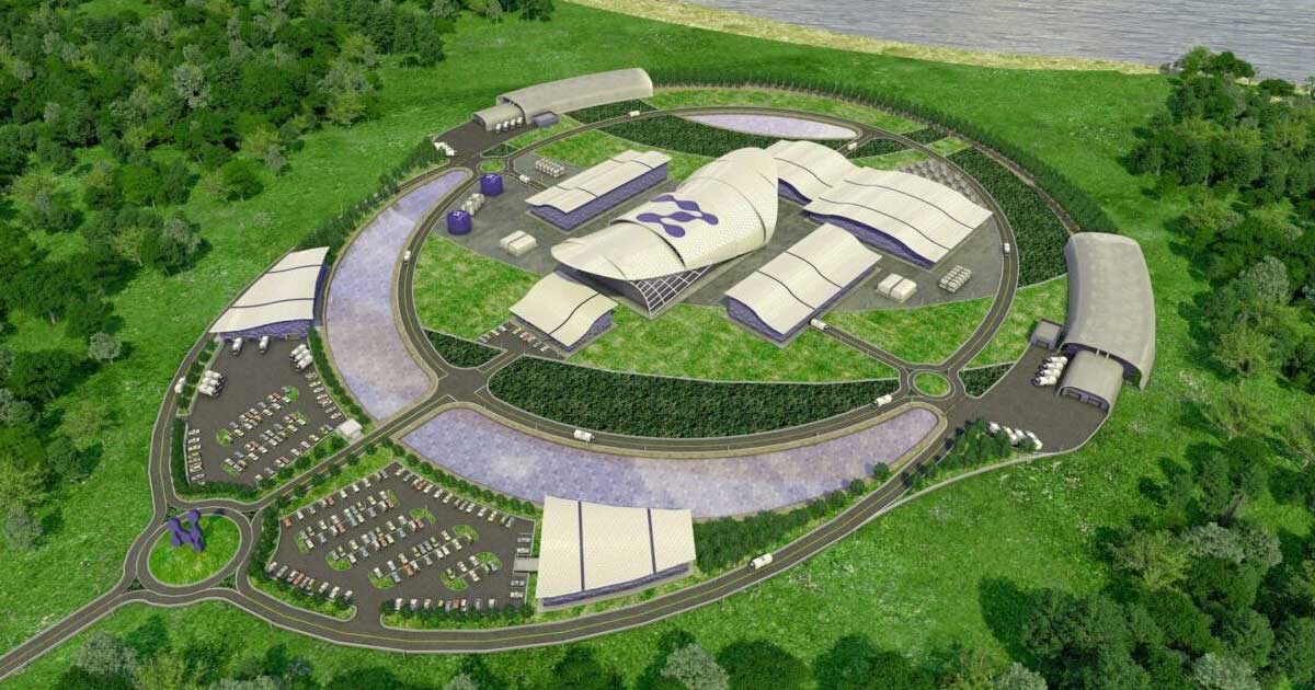 Șantierul proiectului nuclear SMR de la Doicești, tehnologie americană NuScale, iulie 2026