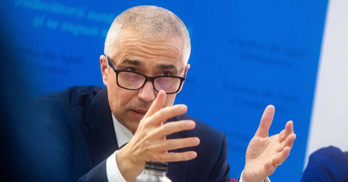 Radu Marinescu, fostul ministru al Justiției, în timpul unei declarații publice despre Legea integrității, iulie 2026