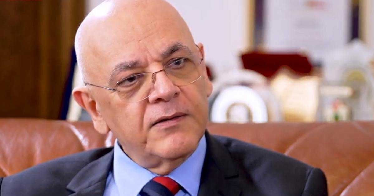 Raed Arafat, șeful DSU, în timpul unei declarații publice despre riscul atacurilor cu drone, iulie 2026