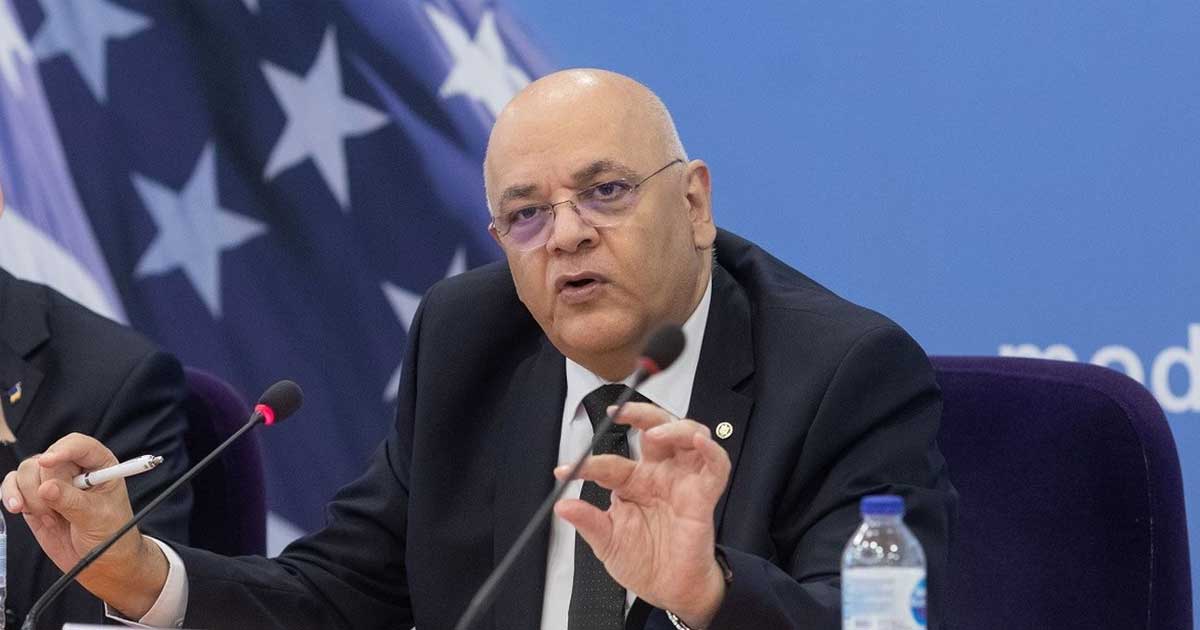 Raed Arafat la o conferință de presă, șeful DSU vizat de sechestru în dosarul elicopterului SMURD, iulie 2026