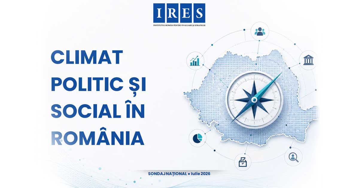 sondaj ires aur psd alegeri anticipate 2026 321146 Sondaj de opinie IRES despre intențiile de vot ale românilor pentru alegeri parlamentare anticipate, iulie 2026