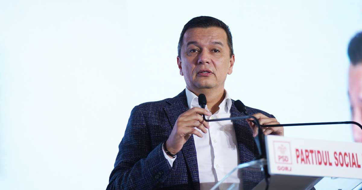 Sorin Grindeanu la Palatul Parlamentului, declarații despre votul jaloanelor PNRR în Camera Deputaților, iulie 2026