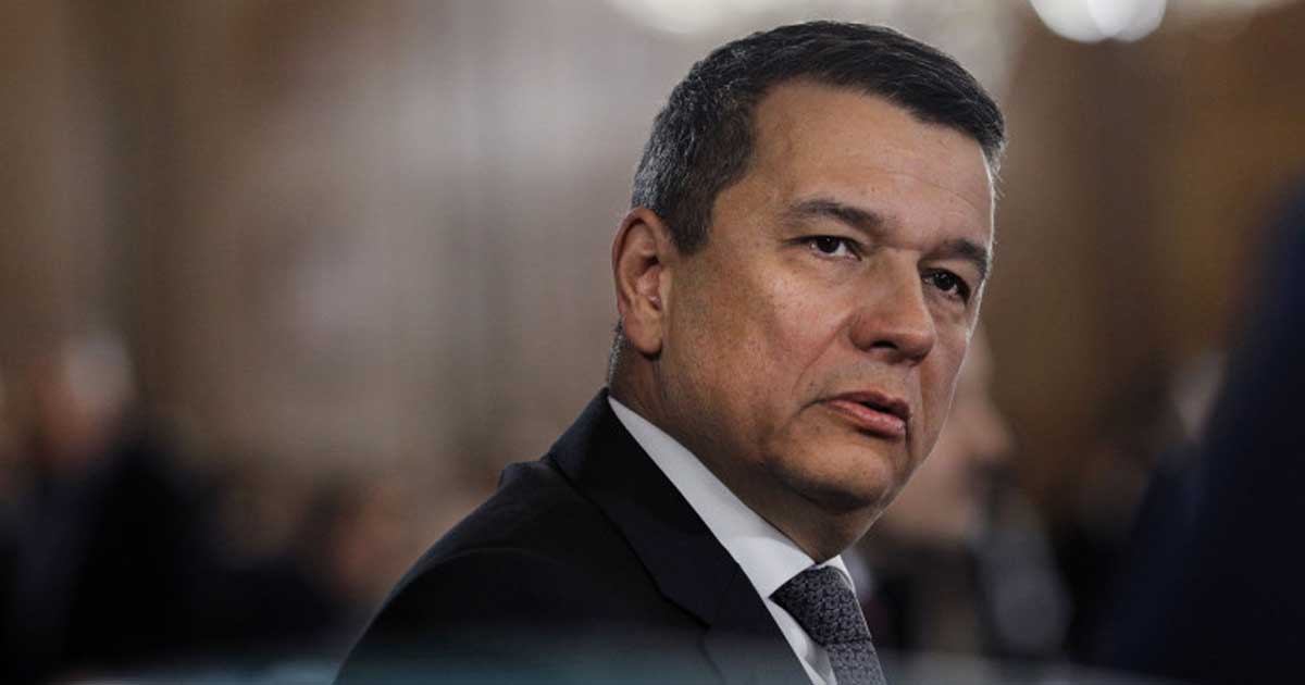 Sorin Grindeanu vorbind la Parlament despre propunerea UDMR de guvern de armistițiu, iulie 2026