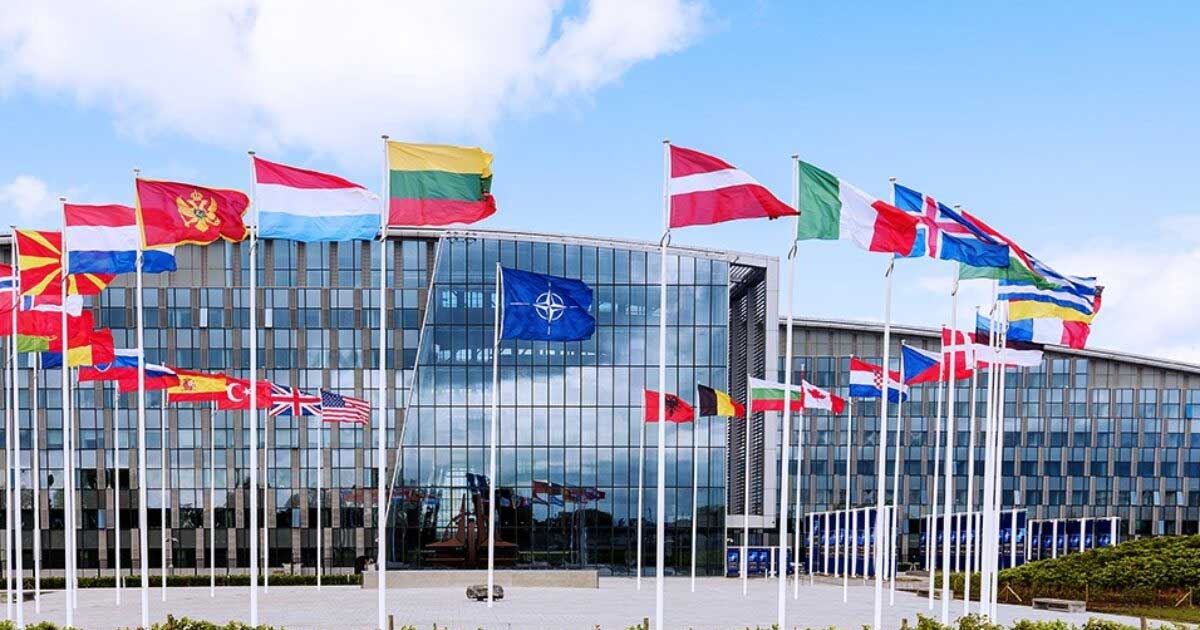 Sediul SHAPE al NATO din Mons, Belgia, unde o stagiară a fost arestată pentru spionaj, iulie 2026