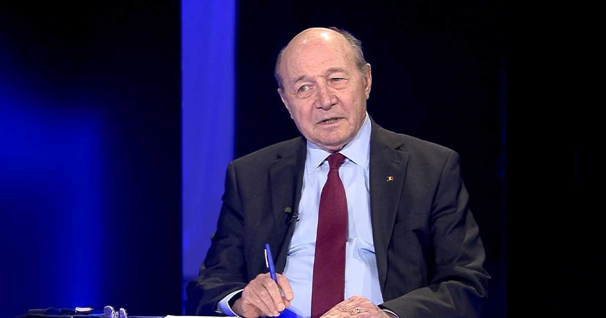 Traian Băsescu în platoul Digi24, discutând despre criza politică și formarea noului Guvern, iulie 2026