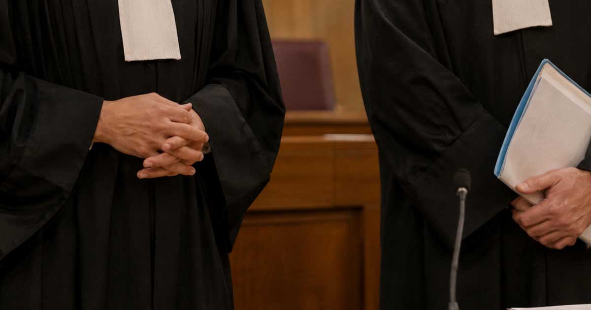 Sală de judecată cu judecători în robă, context pensii speciale magistrați, iulie 2026