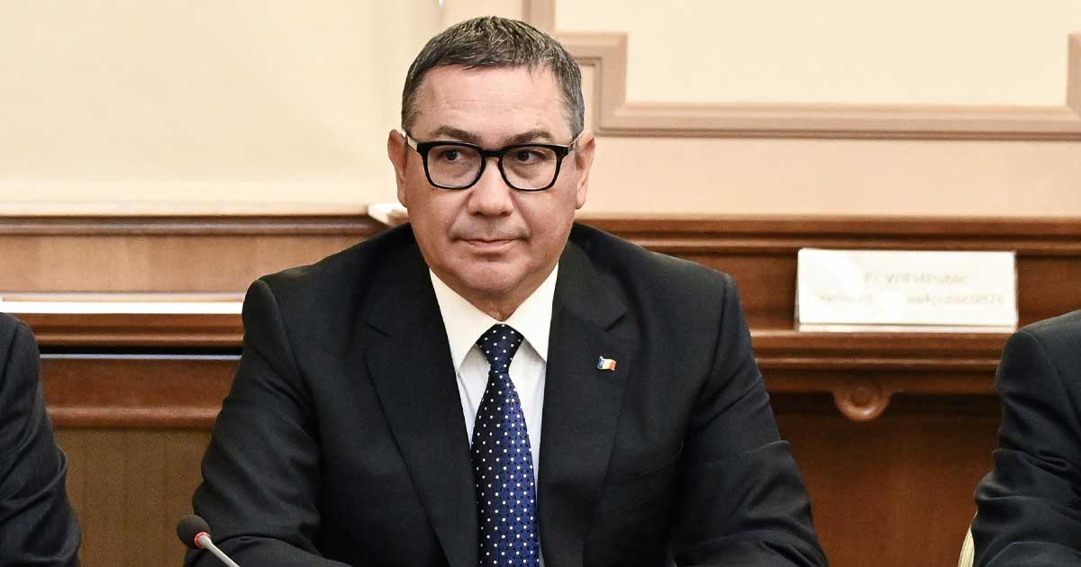 Victor Ponta la o intervenție TV, comentând prețul gazelor din perimetrul Neptun Deep, iulie 2026