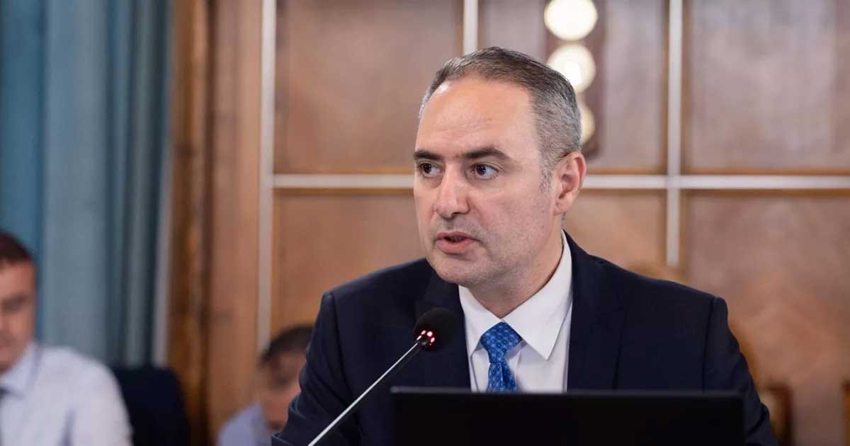alexandru nazare estimari economie 2027 036064 Alexandru Nazare, ministrul interimar al Finanțelor, la o conferință de presă despre estimările economice pentru 2027