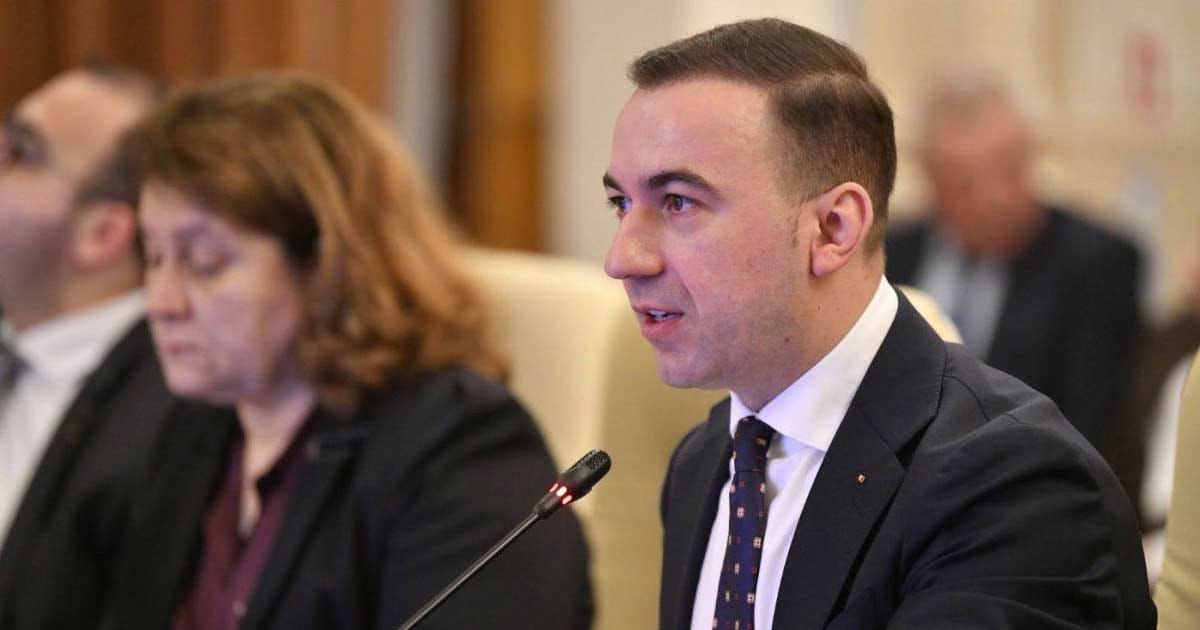 Bogdan Ivan, fost ministru al Energiei, în timpul unei declarații despre criza importurilor de energie, august 2026