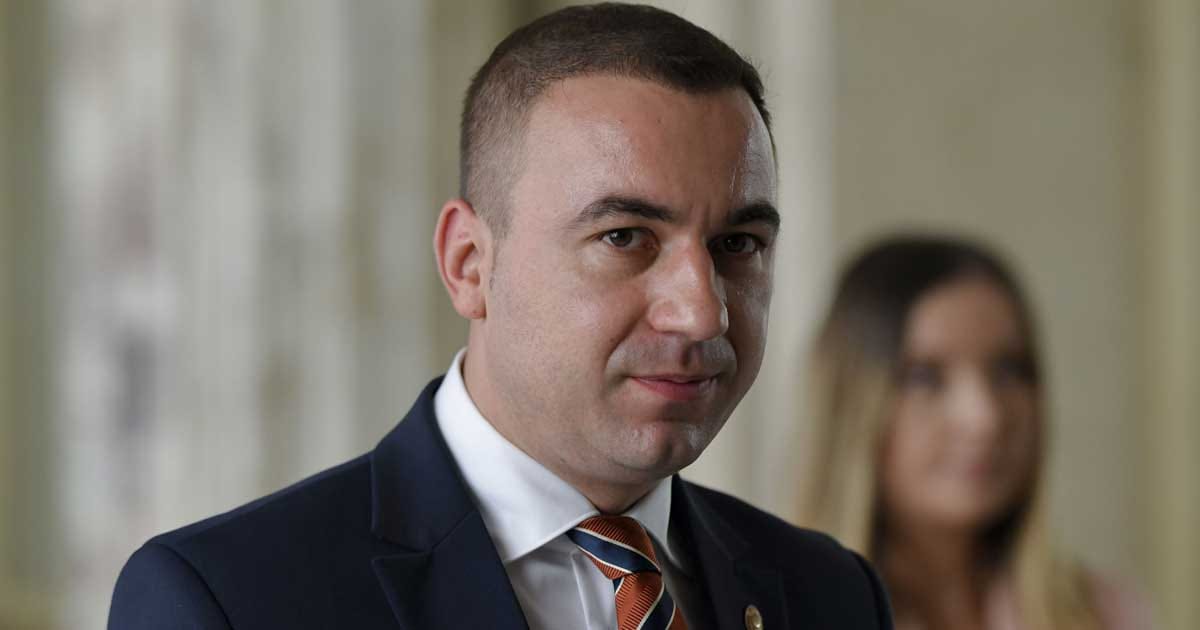 Bogdan Ivan, fost ministru al Energiei, în timpul unei declarații despre prețul energiei electrice, august 2026