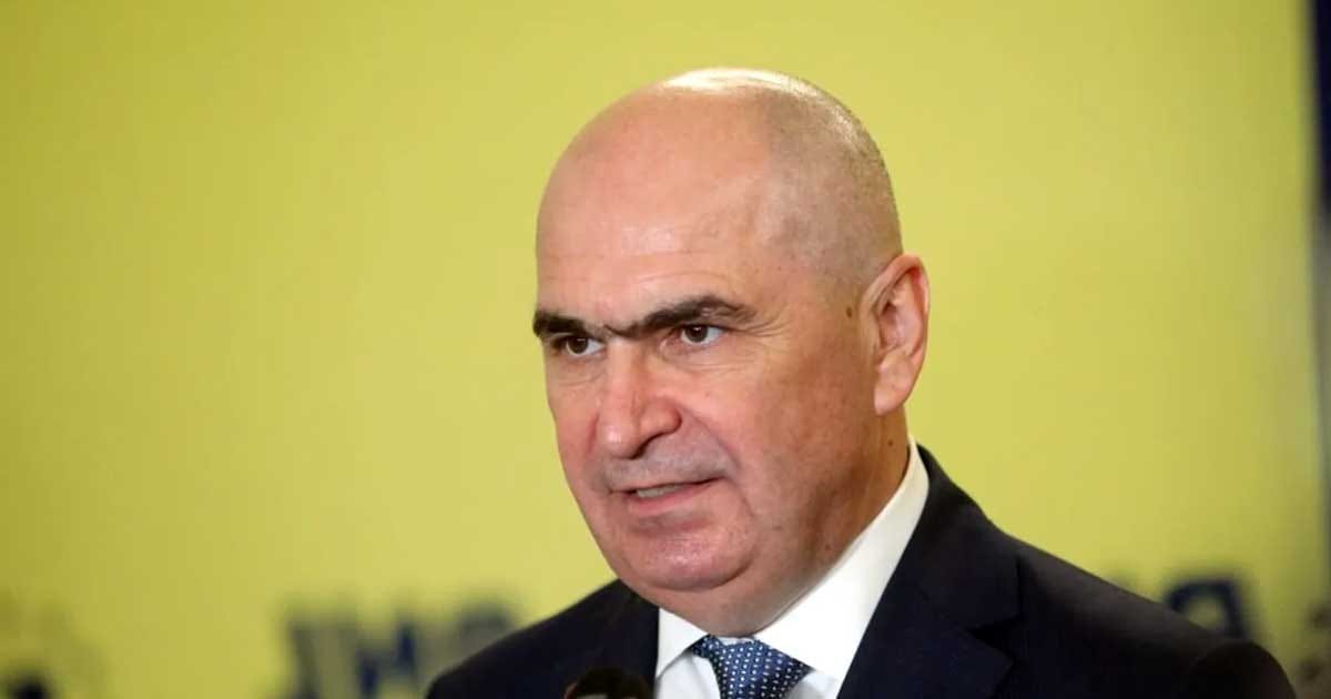 Ilie Bolojan în timpul unei declarații de presă despre CASS și bugetul Sănătății, august 2026