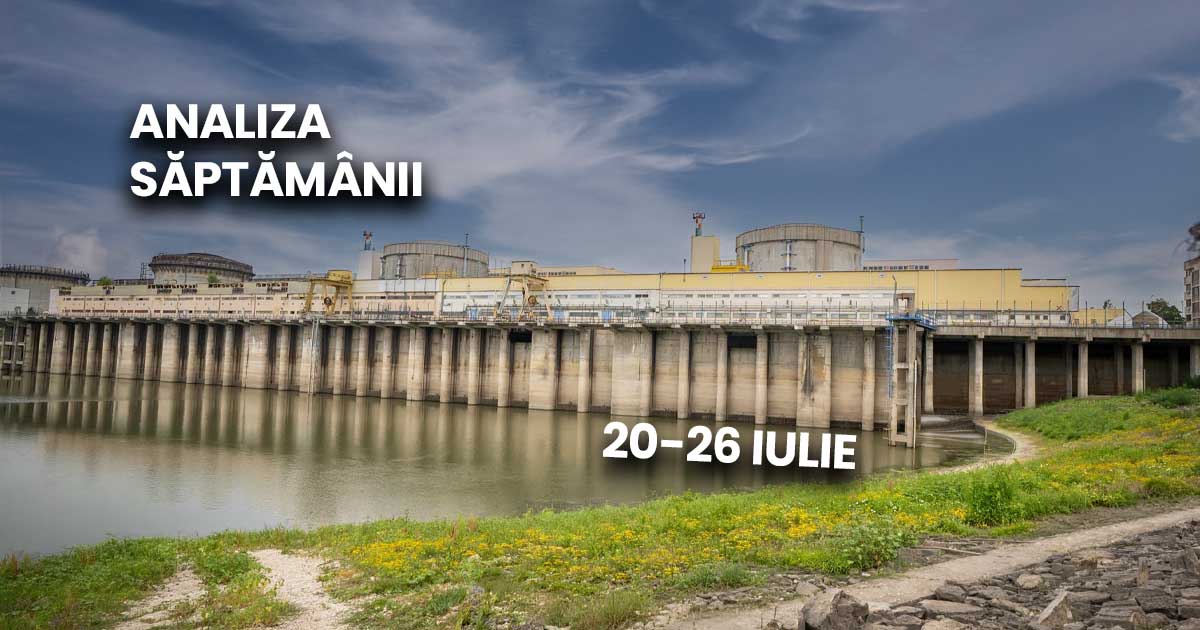 Centrala nucleară de la Cernavodă și albia secată a Dunării, intervenție pentru răcirea reactorului, august 2026