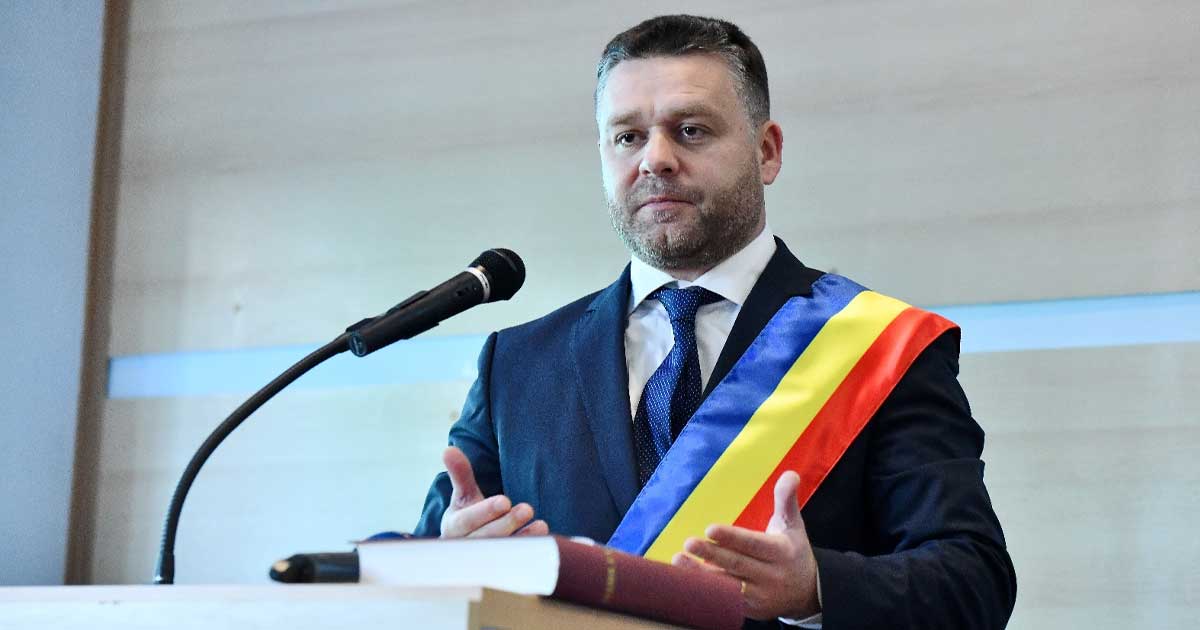 Ciprian Ciucu, primarul general al Capitalei, la o conferință de presă despre lucrările Primăriei, august 2026