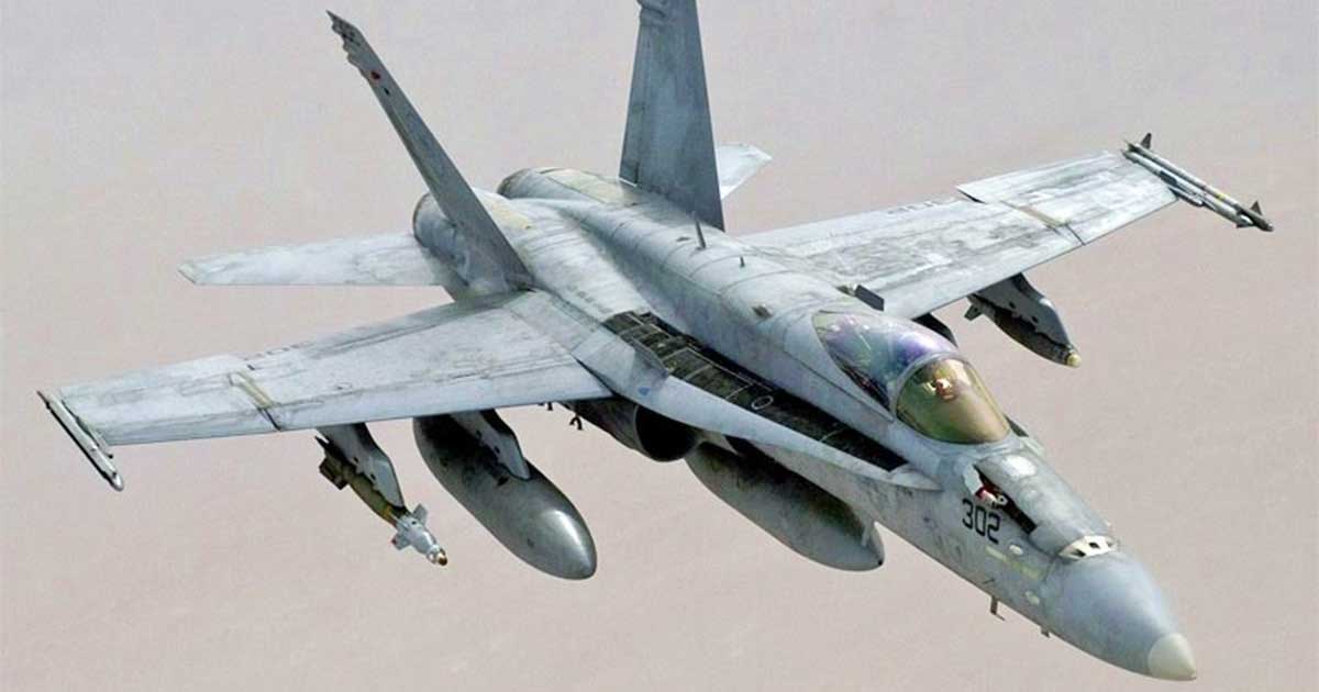 drona doborata galati f18 spaniol 2026 992726 Avion F-18 spaniol în misiune NATO deasupra României, după doborârea unei drone la Galați, august 2026