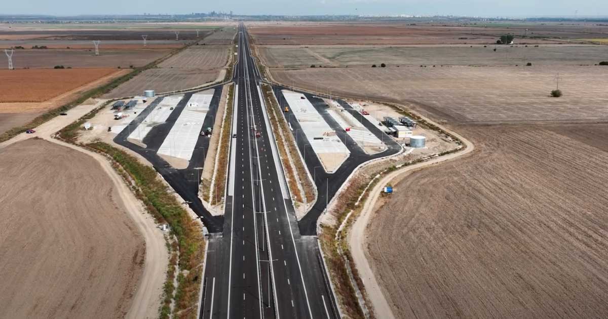 Șantierul drumului expres Brăila-Galați, pod peste râul Siret în construcție, august 2026
