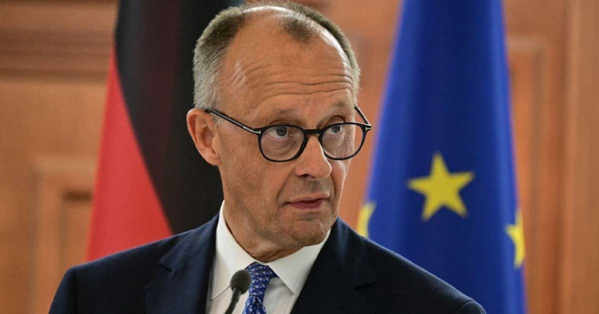 Cancelarul german Friedrich Merz, discuții despre bugetul multianual al Uniunii Europene, august 2026