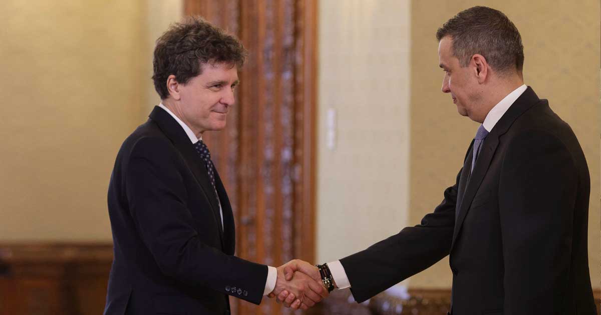 Sorin Grindeanu și Nicușor Dan la o întâlnire oficială, discuții despre legea ANI, iulie 2026