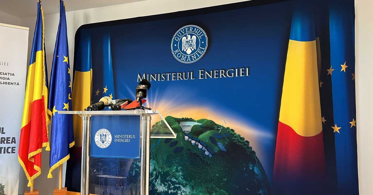 Sediul Ministerului Energiei, dezmințire privind notificările către consumatorii industriali, august 2026