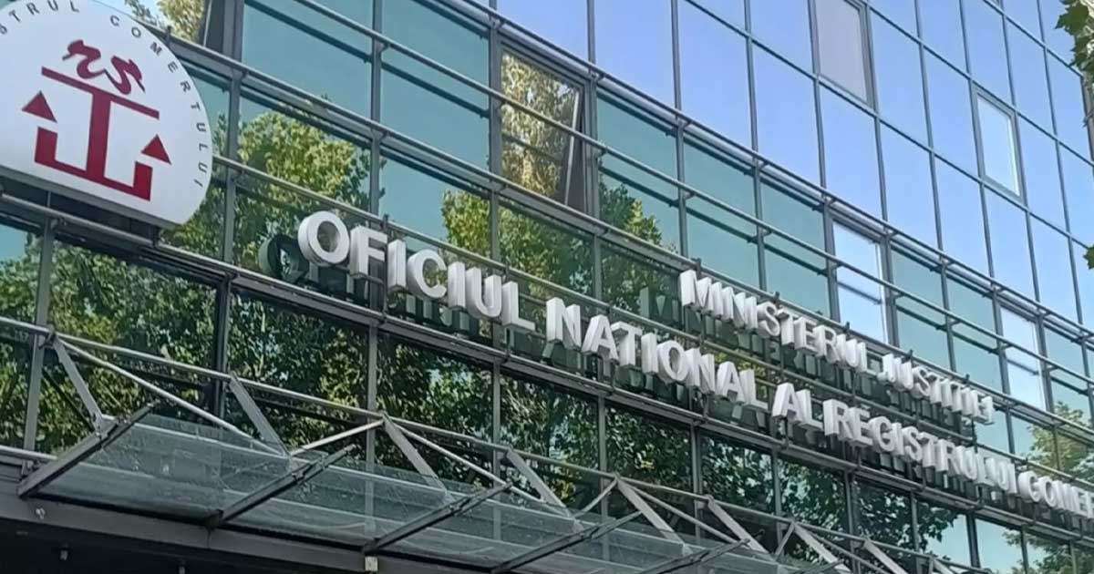 Sediul Oficiului Național al Registrului Comerțului, date despre radierea firmelor din România, 2026