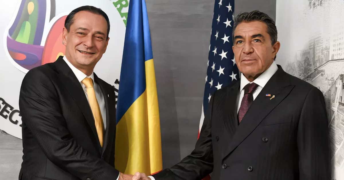 Daniel Băluță și Paolo Zampolli pe șantierul Parcului Donald Trump din Sectorul 4, august 2026