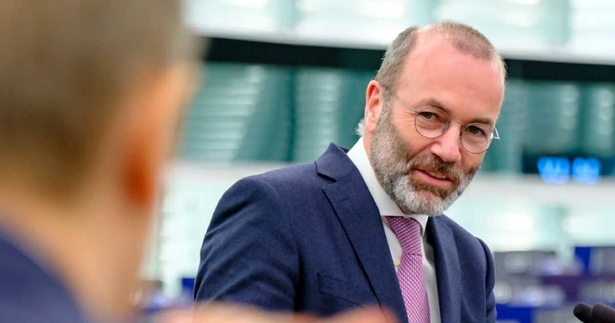 ppe amendamentul fritz pnrr 770 milioane 2026 088746 Președintele grupului PPE din Parlamentul European, Manfred Weber, sediul grupului PPE, dezbatere privind fondurile PNRR, august 2026