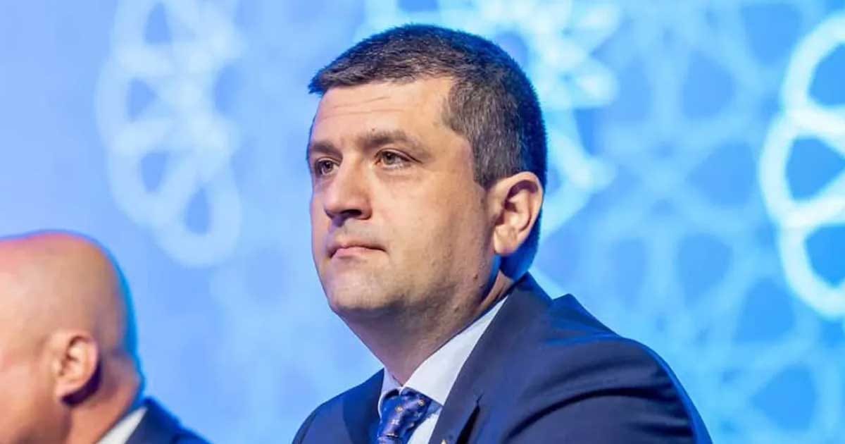 Radu Miruță în timpul unei declarații publice despre situația centralei nucleare de la Cernavodă, august 2026