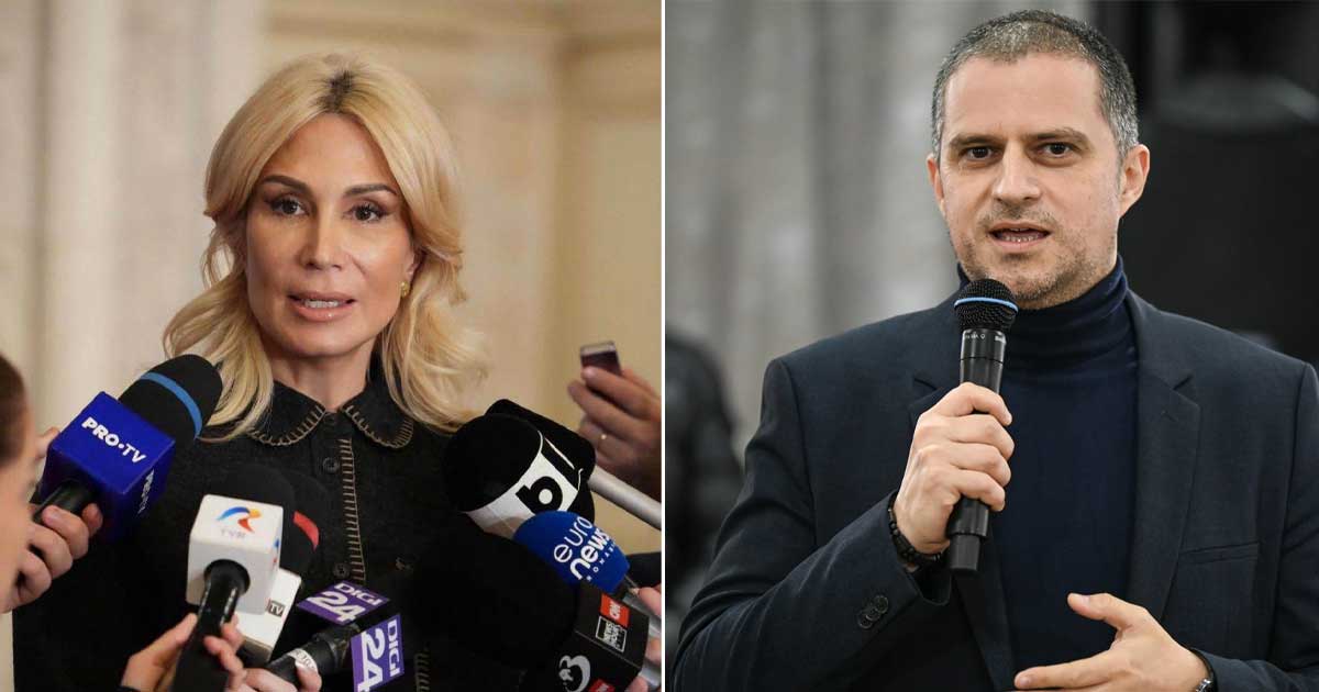 Raluca Turcan și Bogdan Trif, deputați de Sibiu, în plină dispută politică pe tema TVA-ului redus la locuințe, iulie 2026