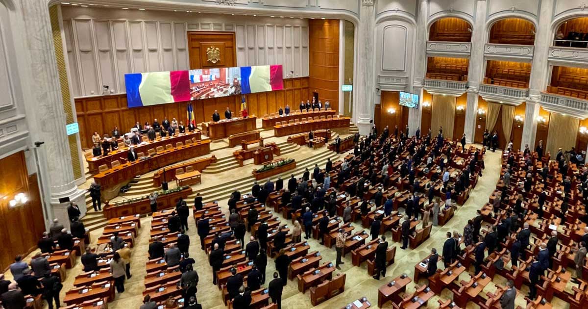 senat lege hidrogen verde jalon 126 pnrr 2026 840546 Plenul Senatului României în timpul votului pentru legea hidrogenului verde, jalon PNRR, august 2026