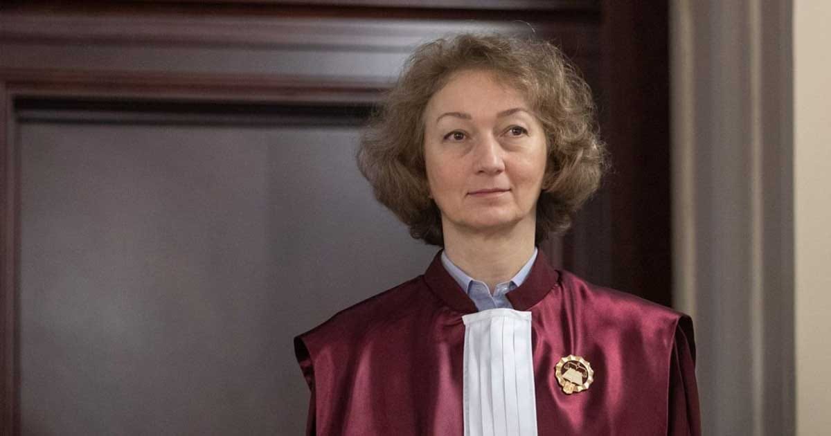 Simina Tănăsescu, președinta Curții Constituționale, în timpul unei declarații publice, august 2026