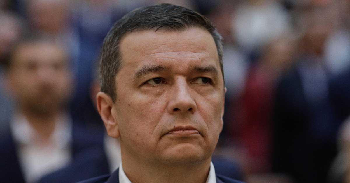 Sorin Grindeanu, președintele PSD, în timpul declarațiilor de presă de la Parlament, iulie 2026