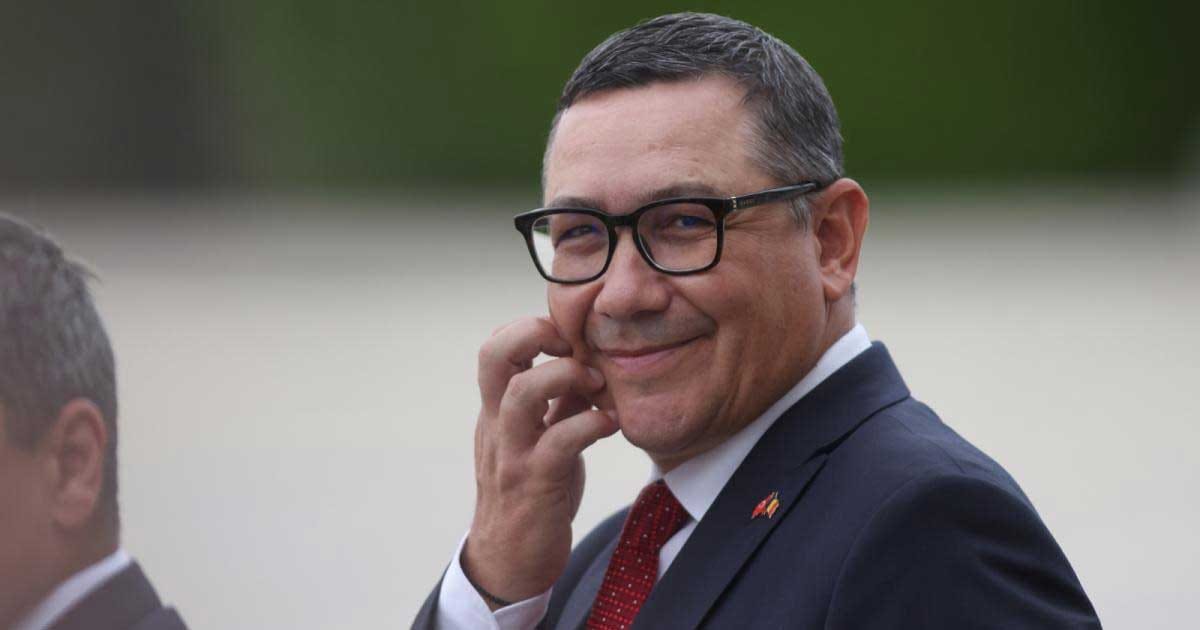 Victor Ponta în timpul unei declarații publice despre criza politică și Palatul Cotroceni, august 2026