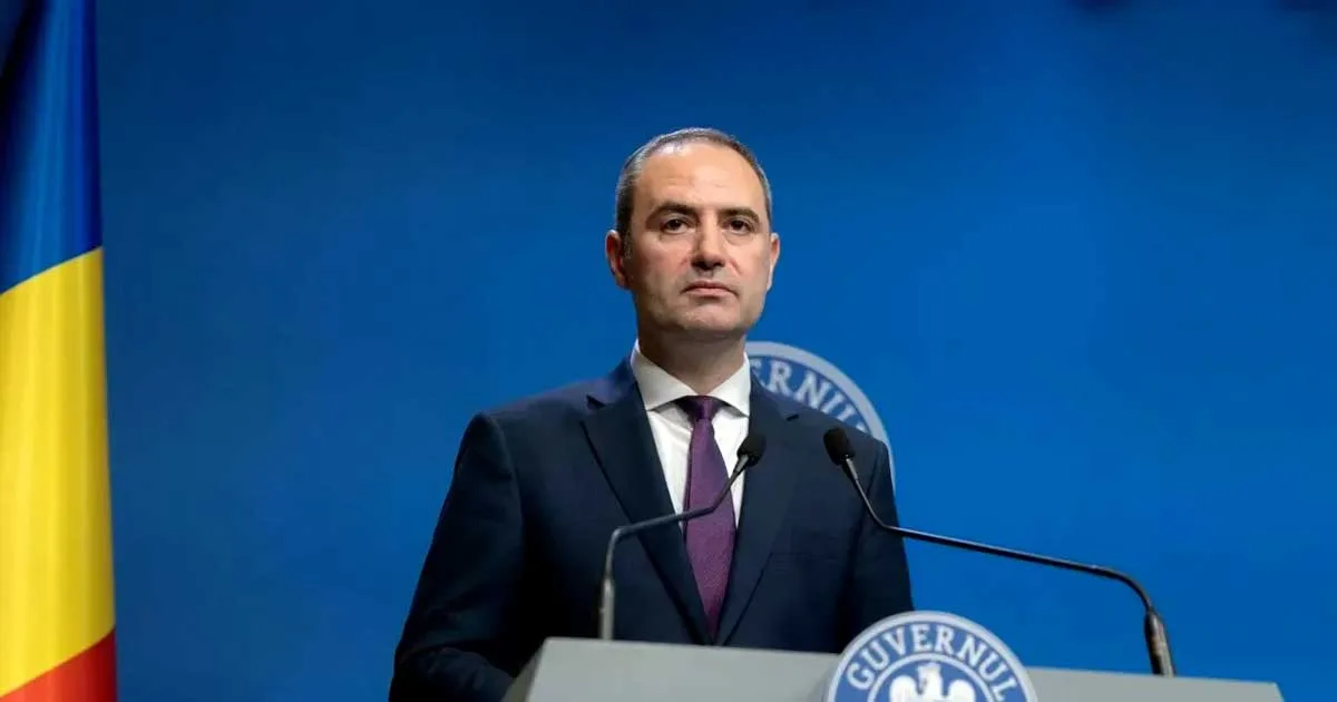 Alexandru Nazare, ministrul interimar al Finanțelor, la o conferință despre execuția bugetară, 2026