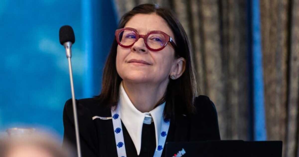 Andrea Chiș, fostă judecătoare și fostă membră a CSM, propusă ministru al Justiției, face declarații la Parlament, septembrie 2026