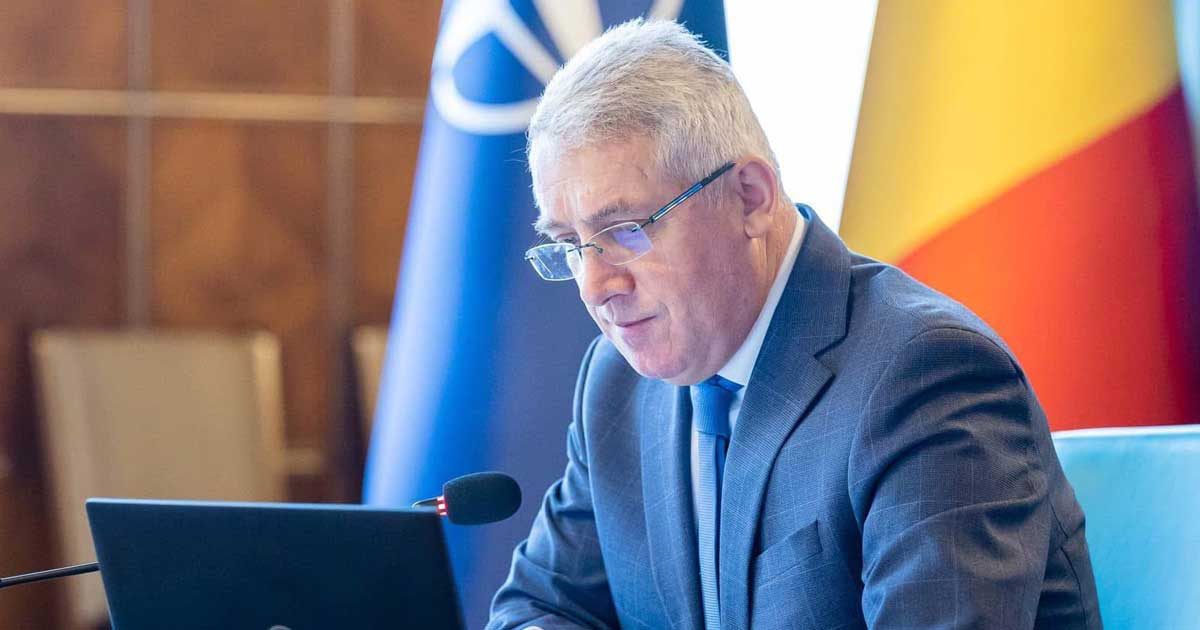 Adrian Țuțuianu, președintele AEP, în timpul unei conferințe de presă despre amenda aplicată lui Călin Georgescu, septembrie 2026