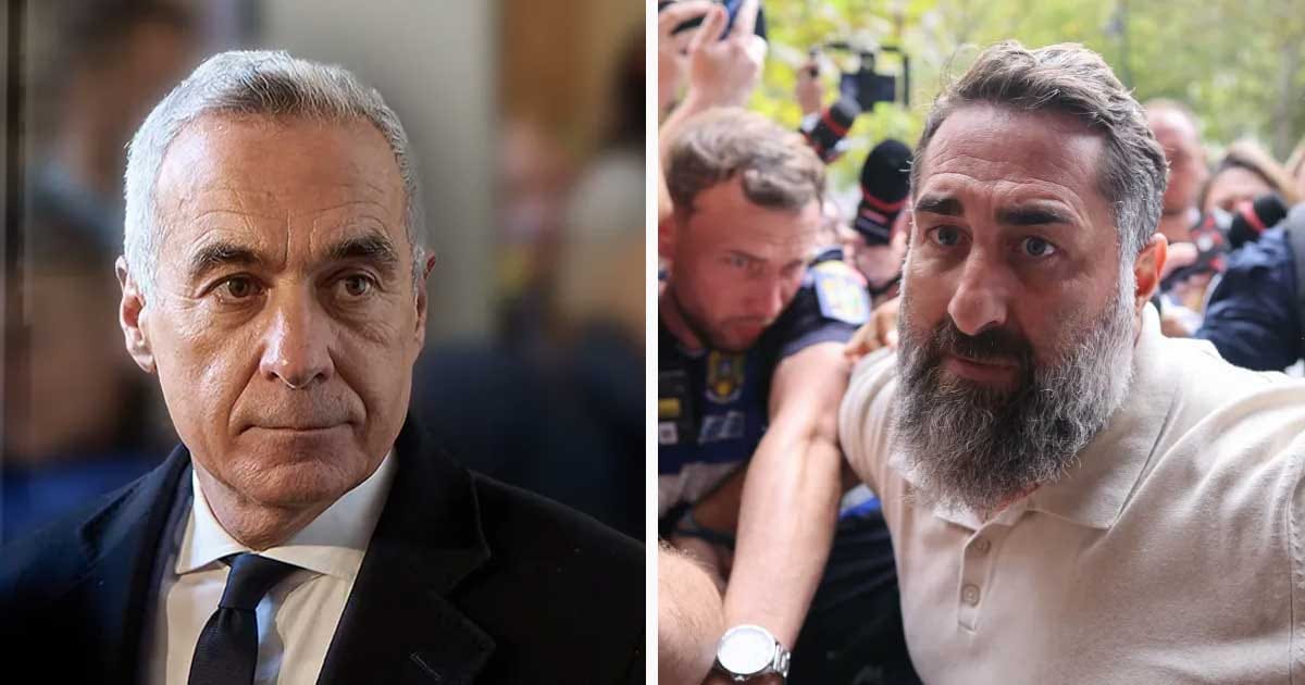 Călin Georgescu și Ionel Rusen, imagine de arhivă, în contextul anchetei DIICOT pentru înșelăciune, septembrie 2026