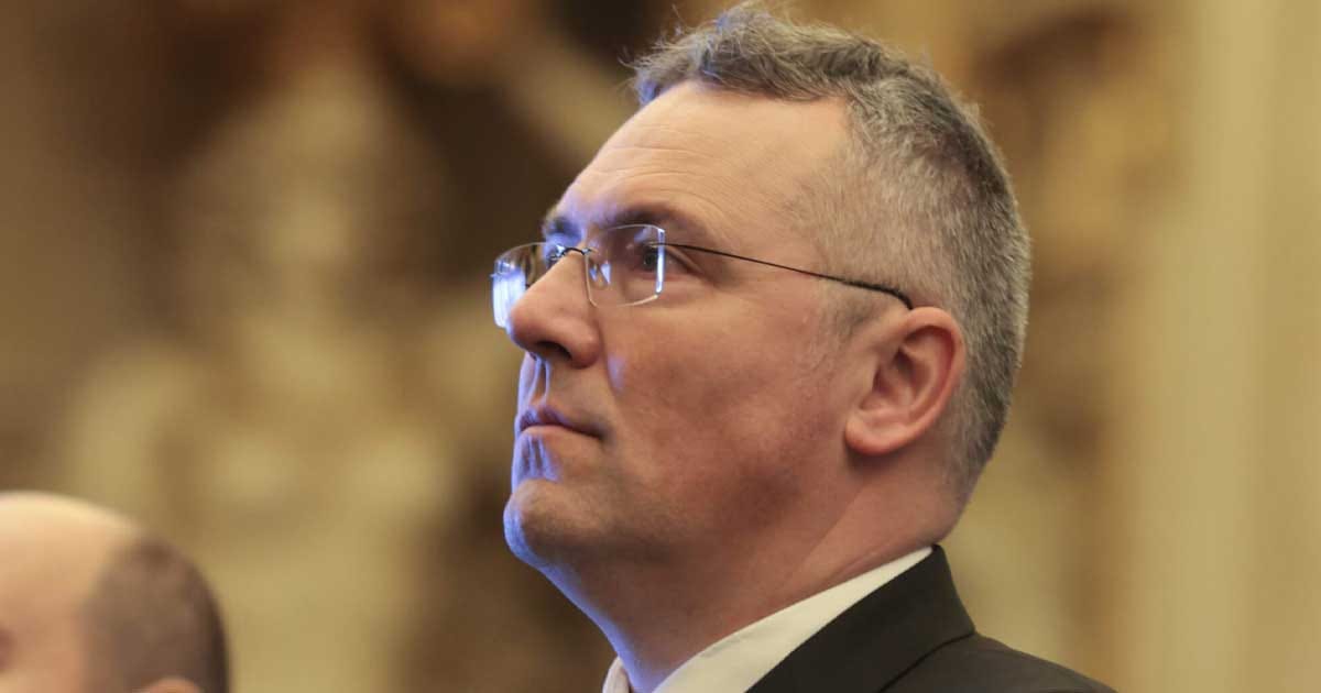 Procurorul Claudiu Sandu, fost vicepreședinte CSM, în timpul unei declarații publice, septembrie 2026