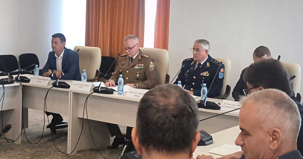 Ședința Comisiilor Reunite de Apărare din Parlamentul României, vot privind militarii pentru Ucraina, septembrie 2026