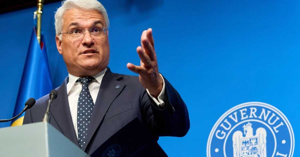 Dragoș Pîslaru vorbind la conferința despre finanțarea IMM-urilor din România, septembrie 2026