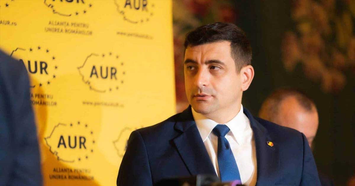 George Simion, liderul AUR, la o emisiune TV, discuție despre violențele de la protestul fermierilor, septembrie 2026