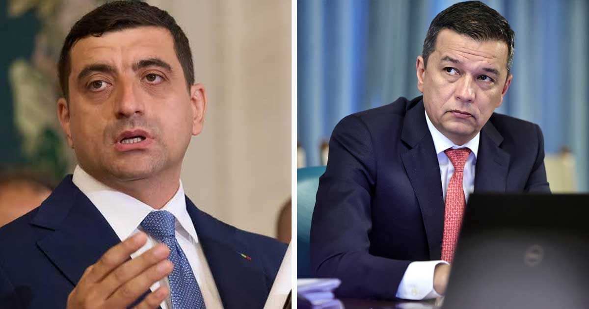 Sorin Grindeanu și George Simion, discuții despre un posibil Guvern PSD-AUR, septembrie 2026