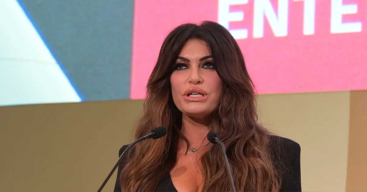 Kimberly Guilfoyle, ambasadoarea SUA în Grecia, la un eveniment diplomatic oficial, 2026