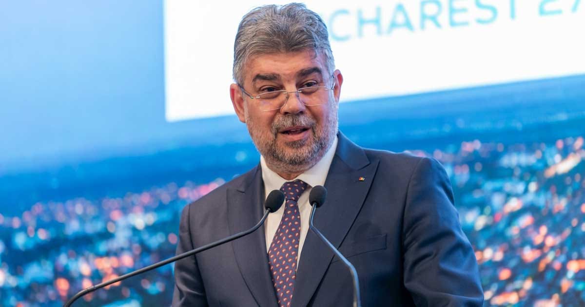 Marcel Ciolacu, președintele Consiliului Județean Buzău, făcând declarații despre Guvernul Mureșan și desemnarea unui nou premier, septembrie 2026