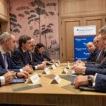 Nicușor Dan prezintă la New York planul de infrastructură al României