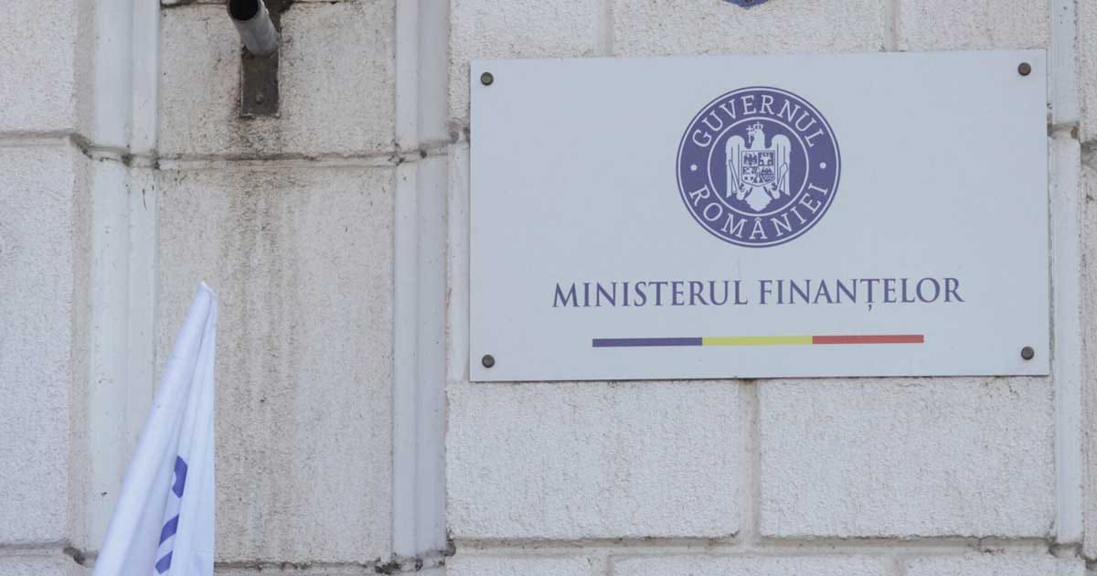 Sediul Ministerului Finanțelor din București, înaintea deciziei S&P privind ratingul României, septembrie 2026