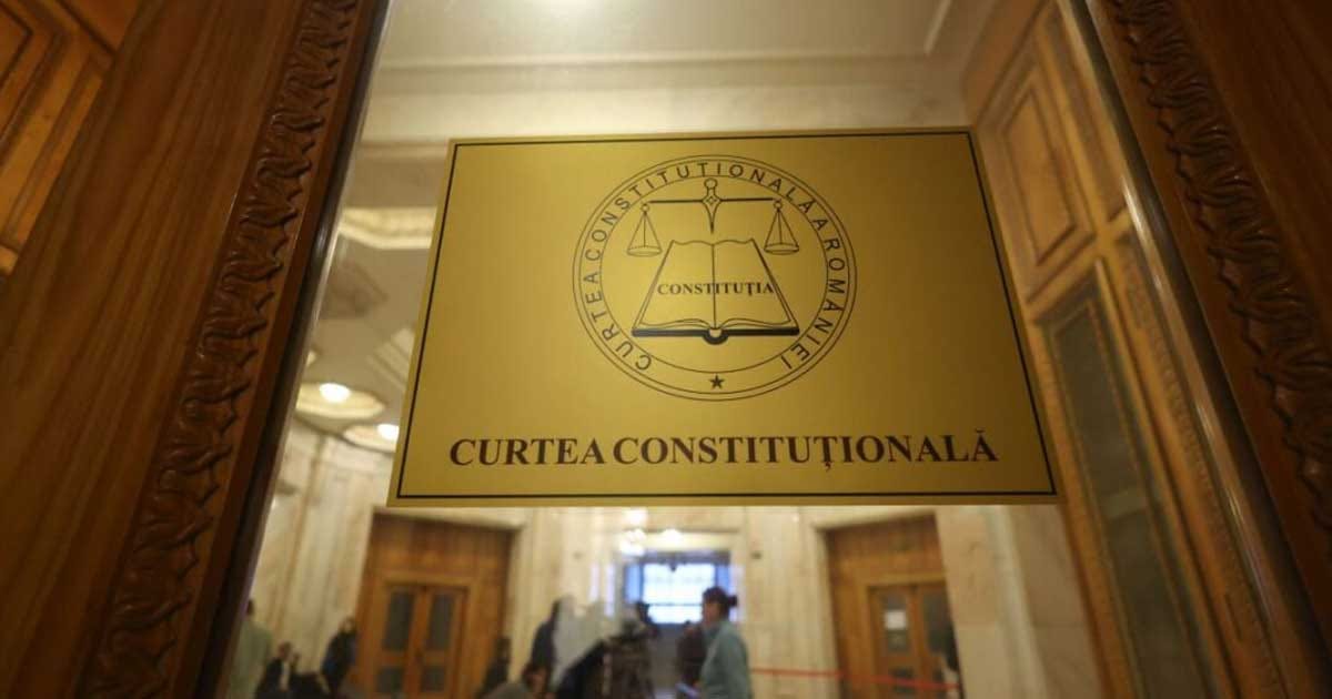 Sediul Curții Constituționale din București, unde PNL ar putea depune sesizarea CCR privind alegerile anticipate, septembrie 2026