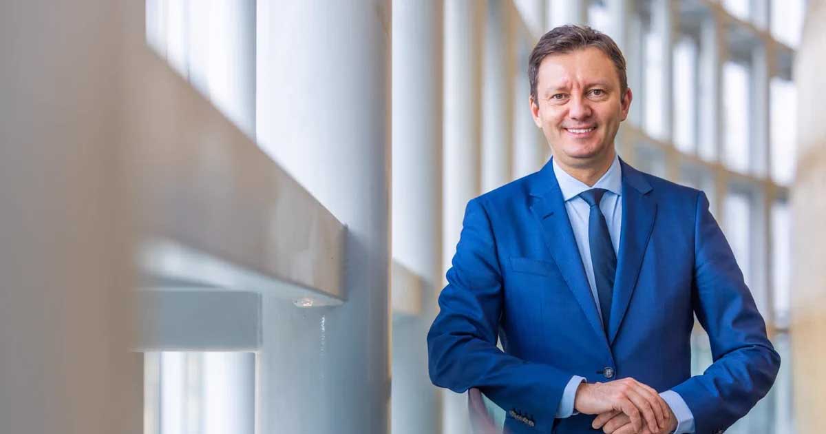 Siegfried Mureșan la o conferință de presă a Parlamentului European, septembrie 2026