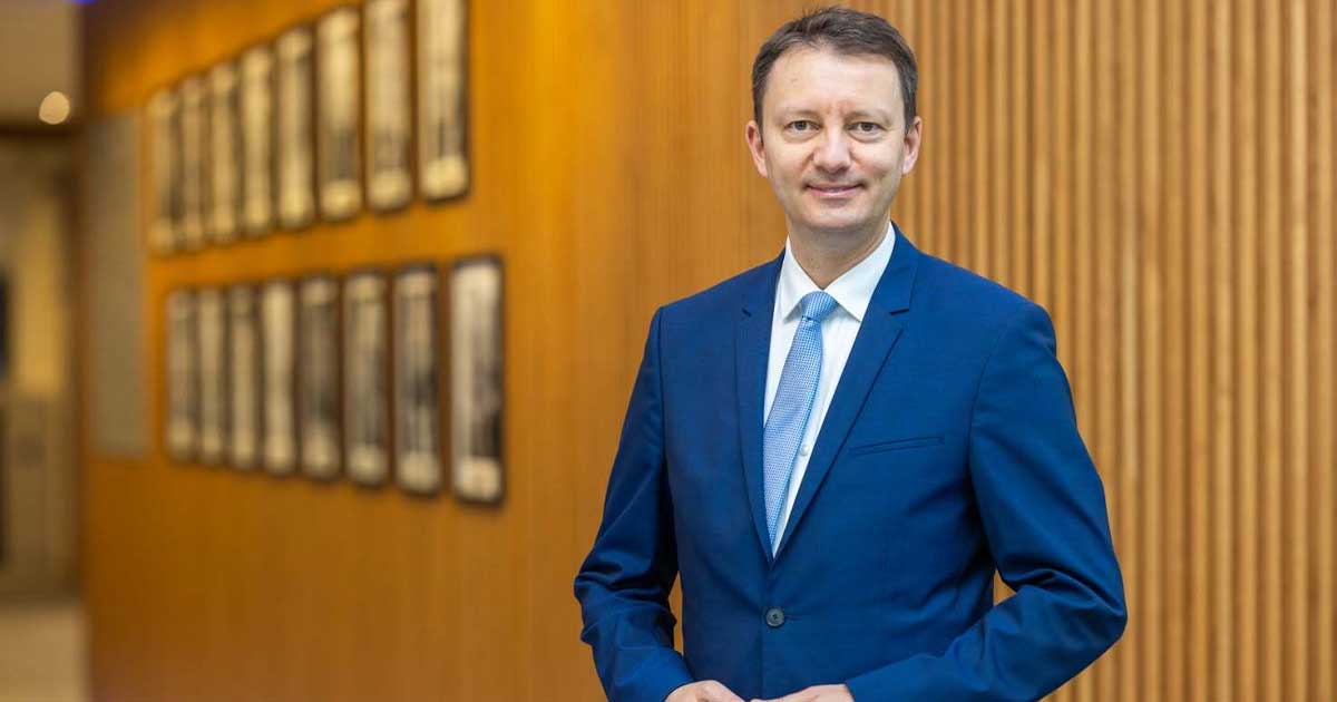Siegfried Mureșan, europarlamentar PNL desemnat premier de președintele Nicușor Dan, la Palatul Cotroceni, septembrie 2026