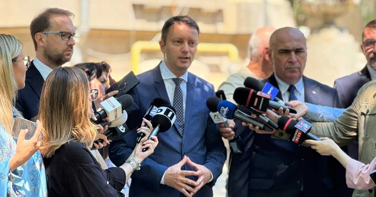 Siegfried Mureșan alături de liderii PNL, USR și UDMR, la prima ședință de lucru pentru formarea Guvernului, septembrie 2026
