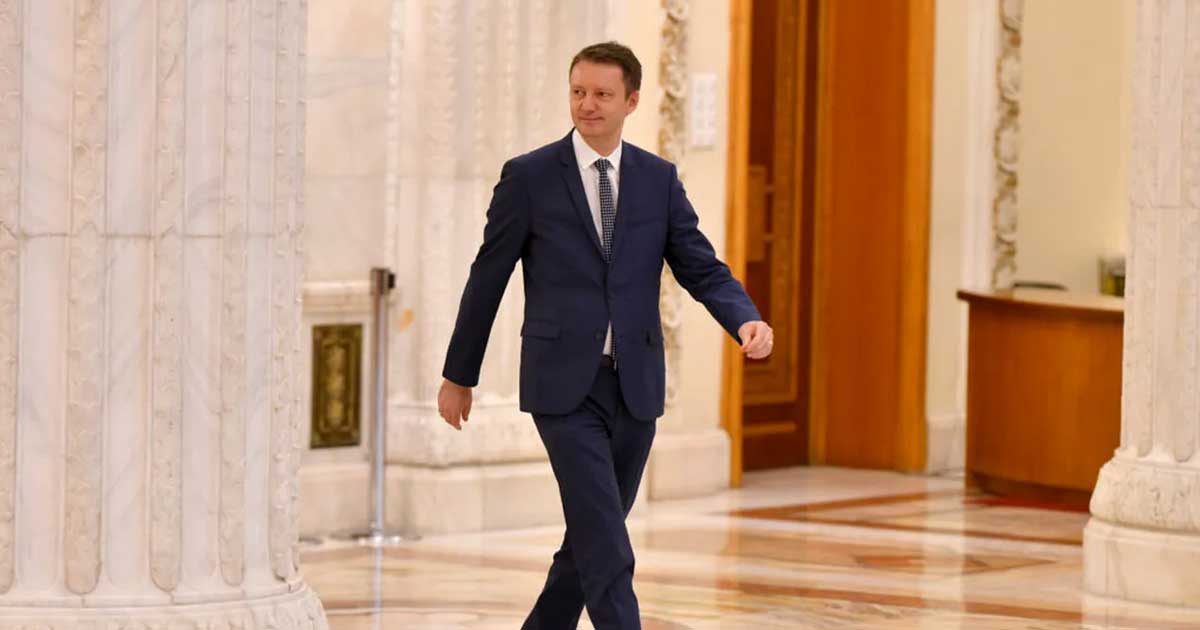 Siegfried Mureșan, premierul desemnat al României, în timpul unei declarații publice, septembrie 2026
